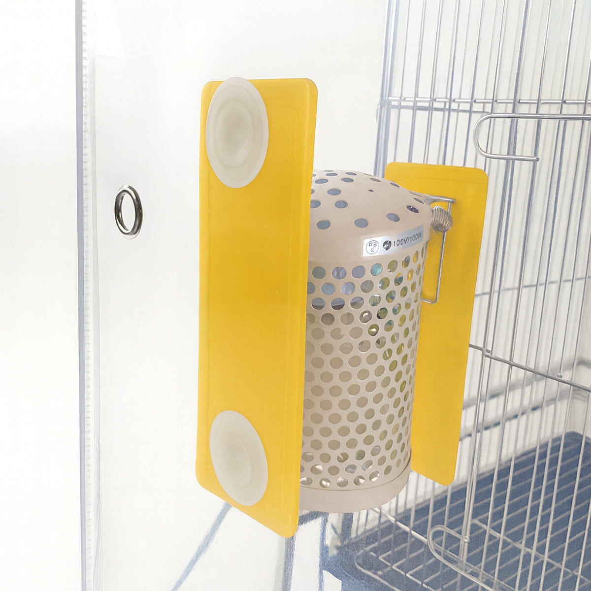 火傷と火事からモモンガを守る「断熱ディスタンス」