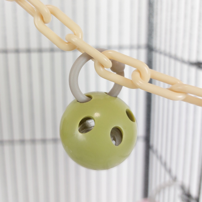 金属素材不使用、モモンガ用おもちゃ「アクティベル 4個」