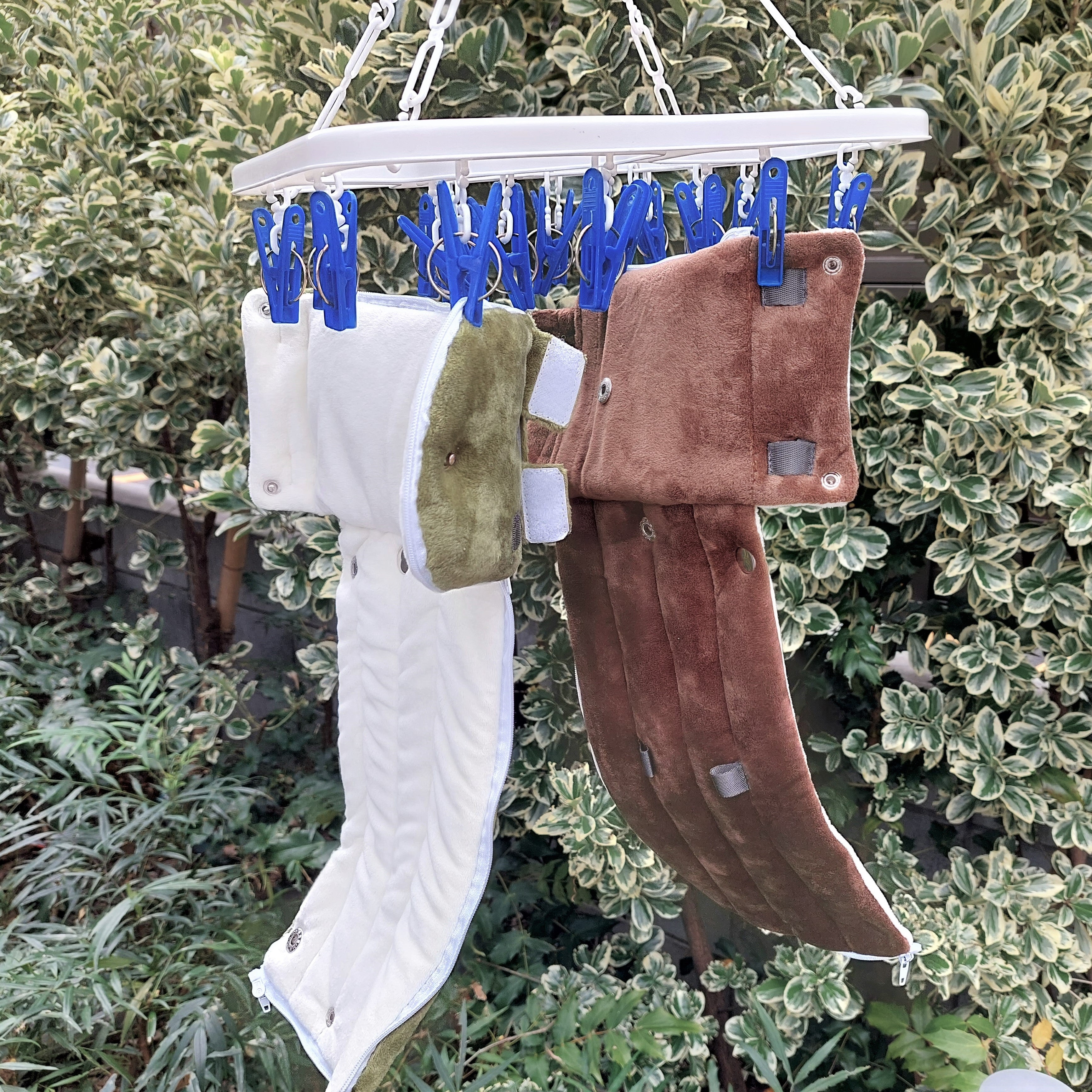 モモンガハウスじゃない, モモンガを触る新しい方法 「モモさわロール」ペット用ヒーター設置OK(モモンガポーチ)