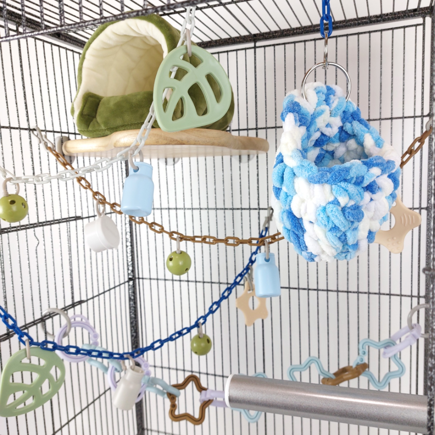 金属素材不使用、モモンガ用おもちゃ「アクティベル 4個」