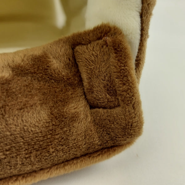 モモンガハウスじゃない, モモンガを触る新しい方法 「モモさわロール」ペット用ヒーター設置OK(モモンガポーチ)