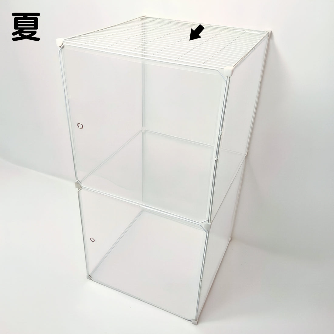 オールシーズンOK！春夏秋はモモンガケージの臭い,ゴミの飛び散り防止！冬は温度,湿度管理【１０得快適保くん】