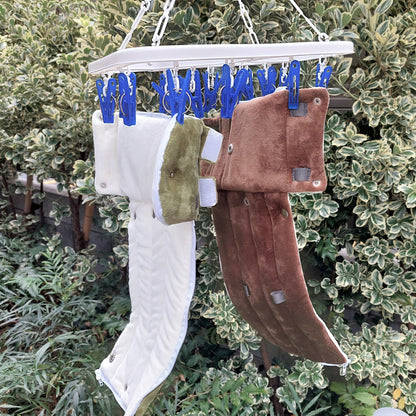 モモンガハウスじゃない, モモンガを触る新しい方法 「モモさわロール」ペット用ヒーター設置OK（モモンガポーチ）